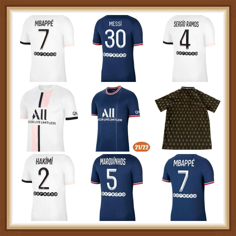 

30 MESSI Adult kids Maillots de football kit 20 21 MBAPPE soccer jerseyS 2021 2122 DI MARIA KEAN erseys ICARDI VERRATTI Fourth shirt, 12
