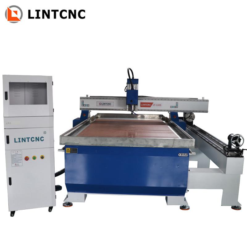 

Machining Professional 1300*2500mm Mach3 3axis 4axis Cnc Router Machine 1325 Wood