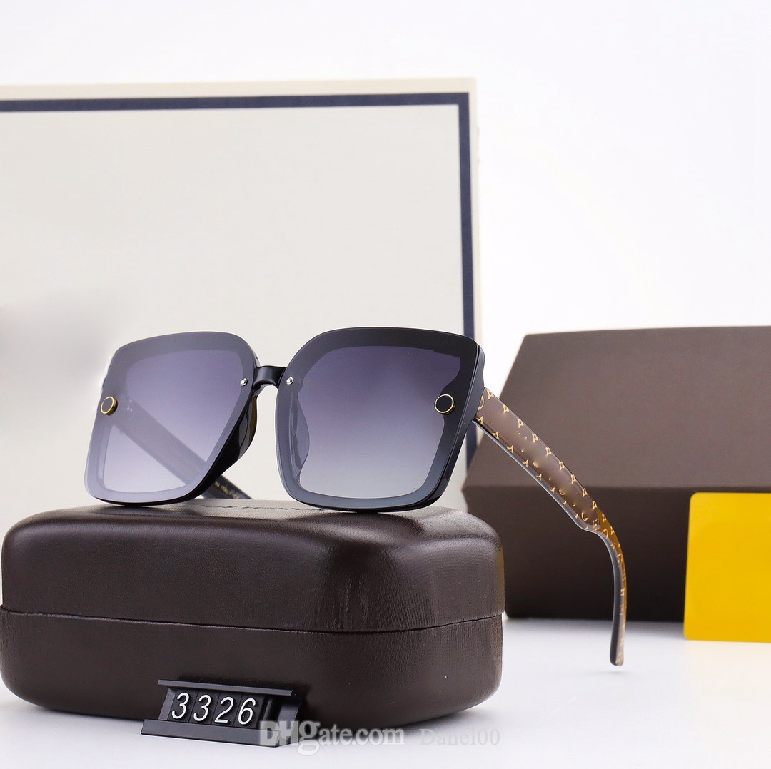 

Classic Brand Design Polarized sunglasses For Men Women 3326 Square top quality fashion Luxury sunglass Summer Designer sun glasses mens womens UV400 Eyewear