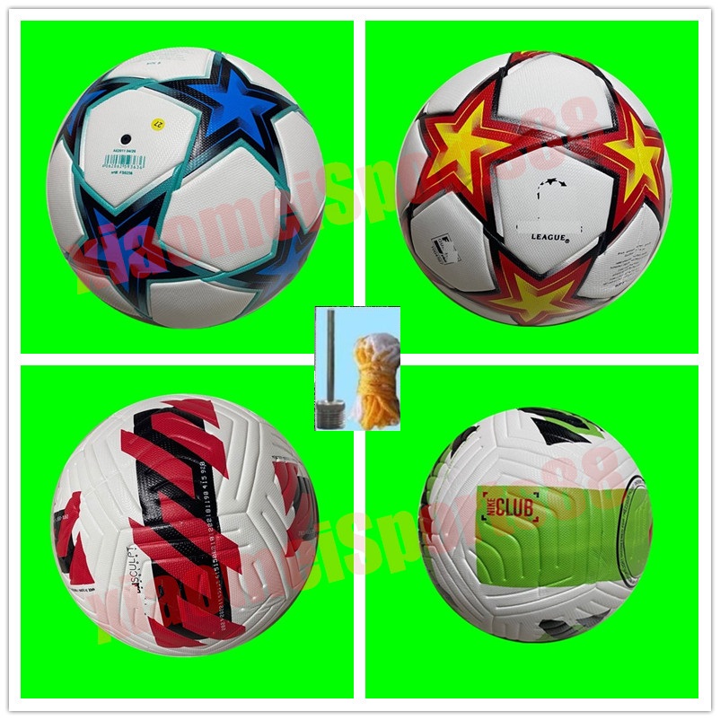 

2021 2022 European champion Soccer ball 21 22 CLUB Final KYIV PU size 5 balls granules slip-resistant football