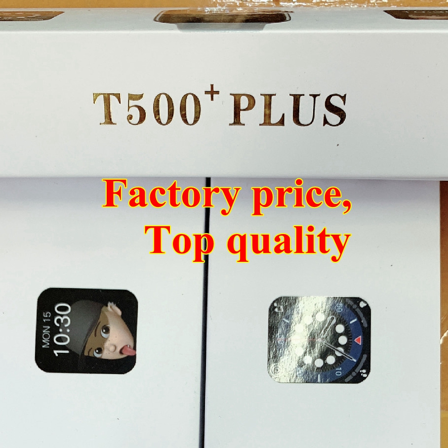 

T500 Plus 44mm Smart Watch Buckle Strap 2021 Full Touch Screen Smartwatch Heart Rate Sleep Monitor Wristwatch PK IWO 12 W26 Wristband Sport Men's...