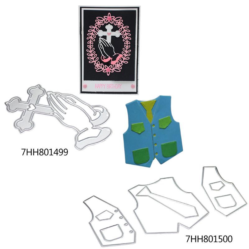 Tie Clothing Diy Stamping Stencil Diy Scrapbooking Embossing Paper Decor-image-691641444