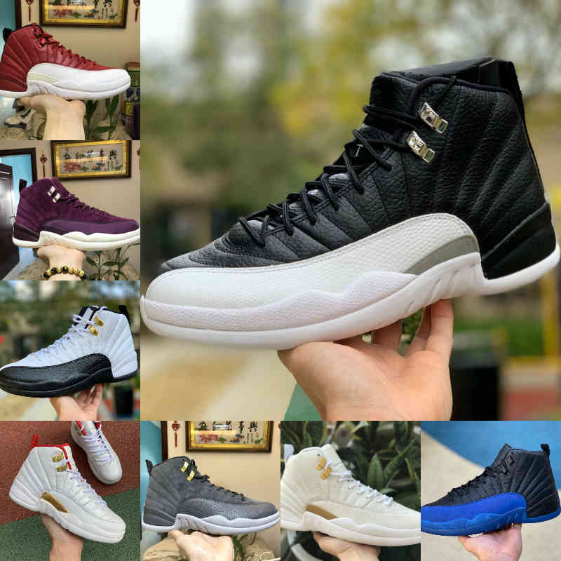 

Sales New 12s Winterized WNTR Gym Red Michigan Mens Basketball Shoes Black Dark Concord The Master Flu Game Taxi 12 Men Sport Sneakers Desig