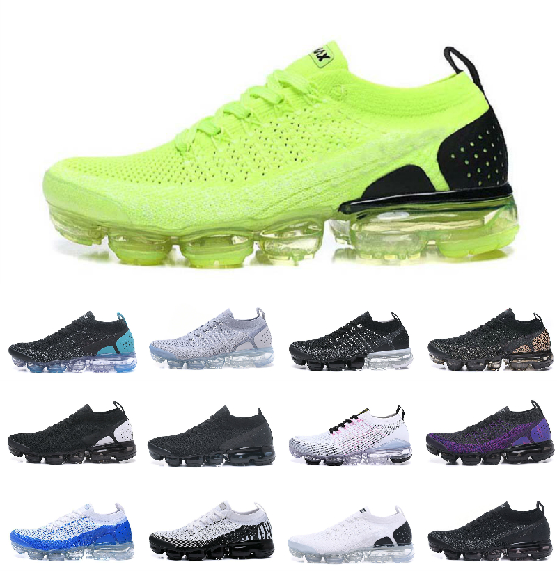 

2022 Top Quality Fly 2.0 knit 3.0 Vapormaxes Cushion Mens Running Shoes Triple Black Metallic Gold Zebra Sail Oreo Sapphire Blue Women Sport Designer Sneakers Trainers, Box