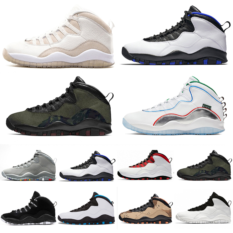 

2022 Jumpman 10 10s mens basketball shoes sneakers Light Woodland Camo Wings white Westbrook Seattle Powder Orlando men outdoor trainers sports shoe Top Quality, Pay for box