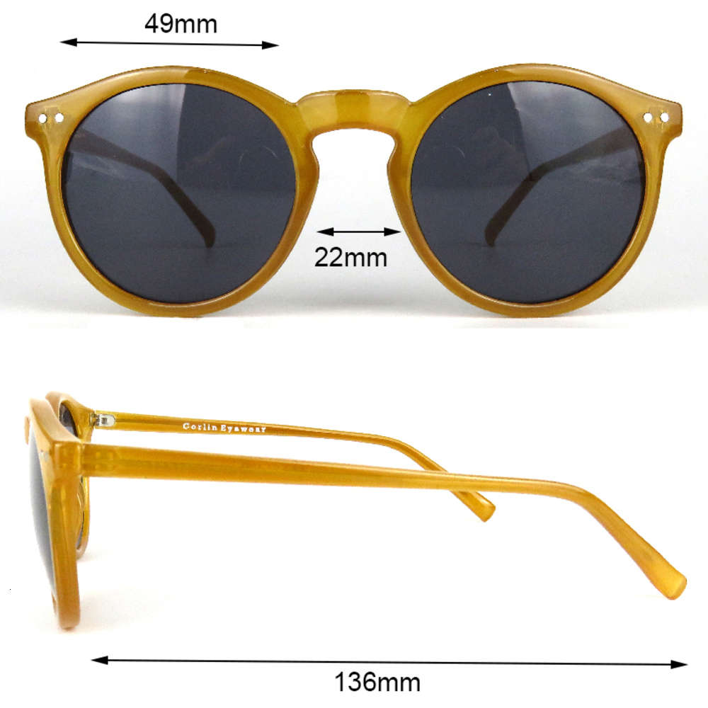 

Sun Glass Polarized 2021 Fashionable Uv 400 Polarized Spectacl Round Sunglassa, White;black