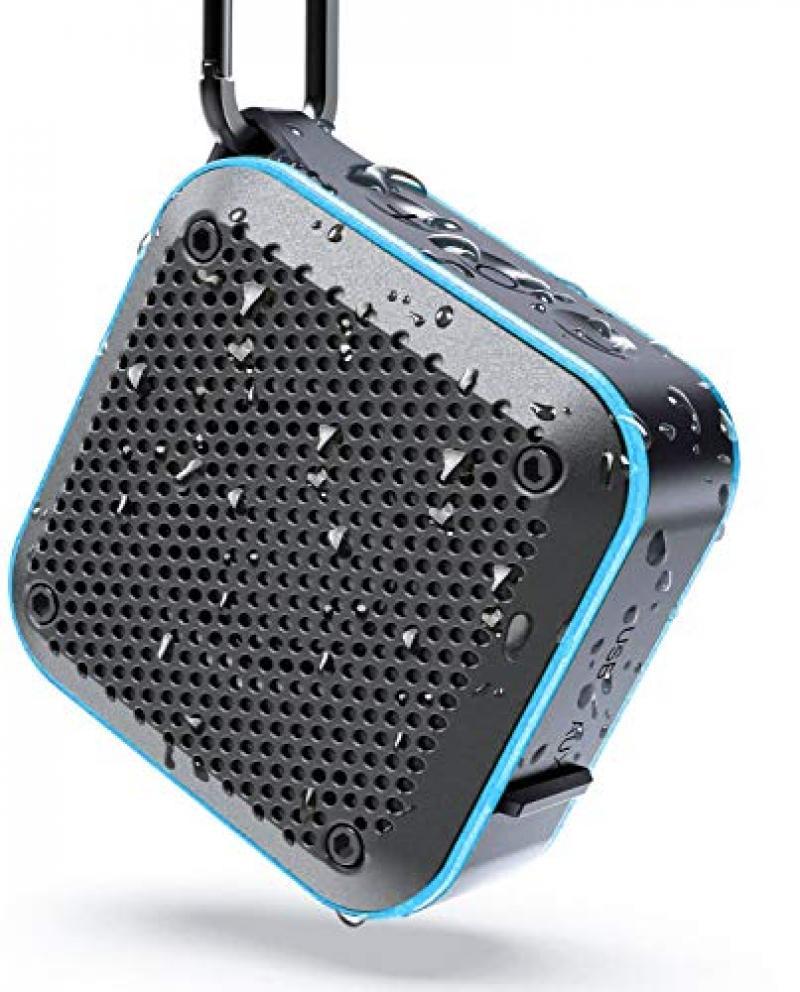 

Portable Speakers Bluetooth Speaker Wireless, With Tws Stereo, Support Tf Sd Aux, Suitable For Bathroom Bicycle Boating Vacation