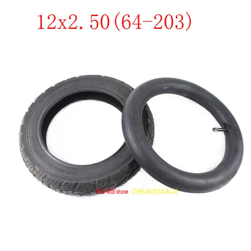 

Motorcycle Wheels & Tires 12x2.50 (64-203) Pneumatic Wheel Tire High-Quality 12-inch Electric Bicycle Tyre Inner Tube 12*2.50