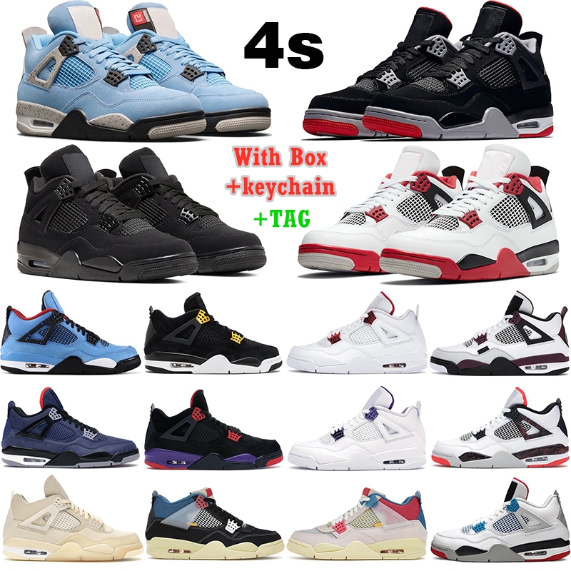 

Jumpman Basketball lightning 4 4s Bred Shoes shimmer White Oreo Royal University blue Union Black Cat Sail Fire red Sports mens Trainers Sneakers Wi h8CL#