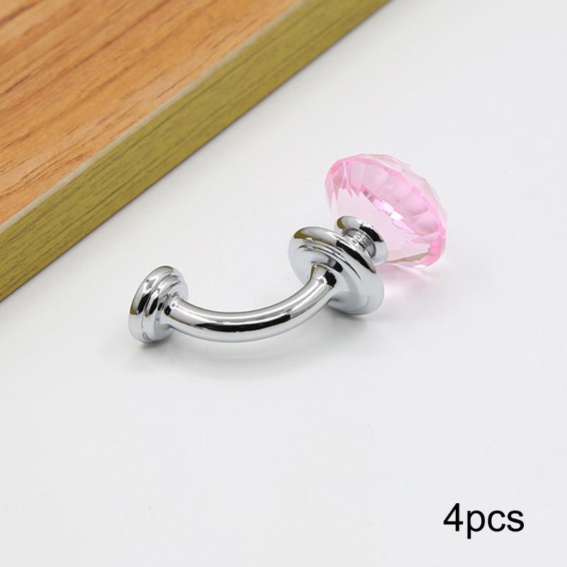 

Door Crystal Handle Drawer Furniture Knob Zinc Alloy Cabinet Craft Tools