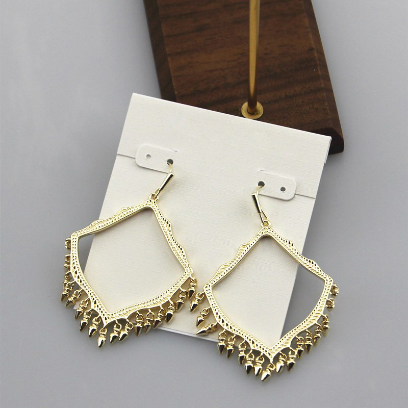

Water Drop Charm Earrings Women Geometry Dangles