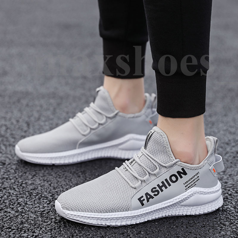 

93Comfortable lightweight breathable shoes sneakers men non-slip wear-resistant ideal for running walking and sports jogging activities without box, #01
