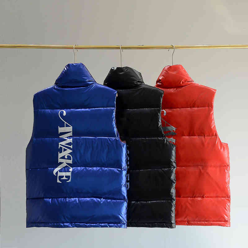 

Men' Vests MAYA Designer France Mens Down Stand collar Embrodered Brand Letter Bandge Style Womens Downs Vest Warm Outerwear SPJJ, Supplement (not shipped separately)