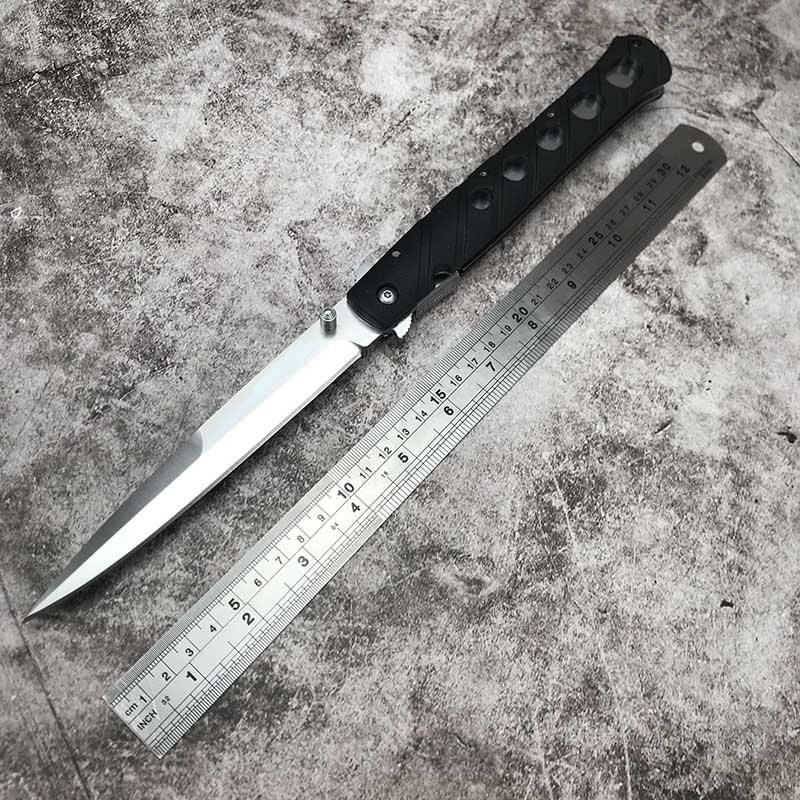 

Cold 26sxp steel tactical folding knife 9 inch outdoor hunting self defense camping survival knife Italian mafia ut85 BM 535 combat knife