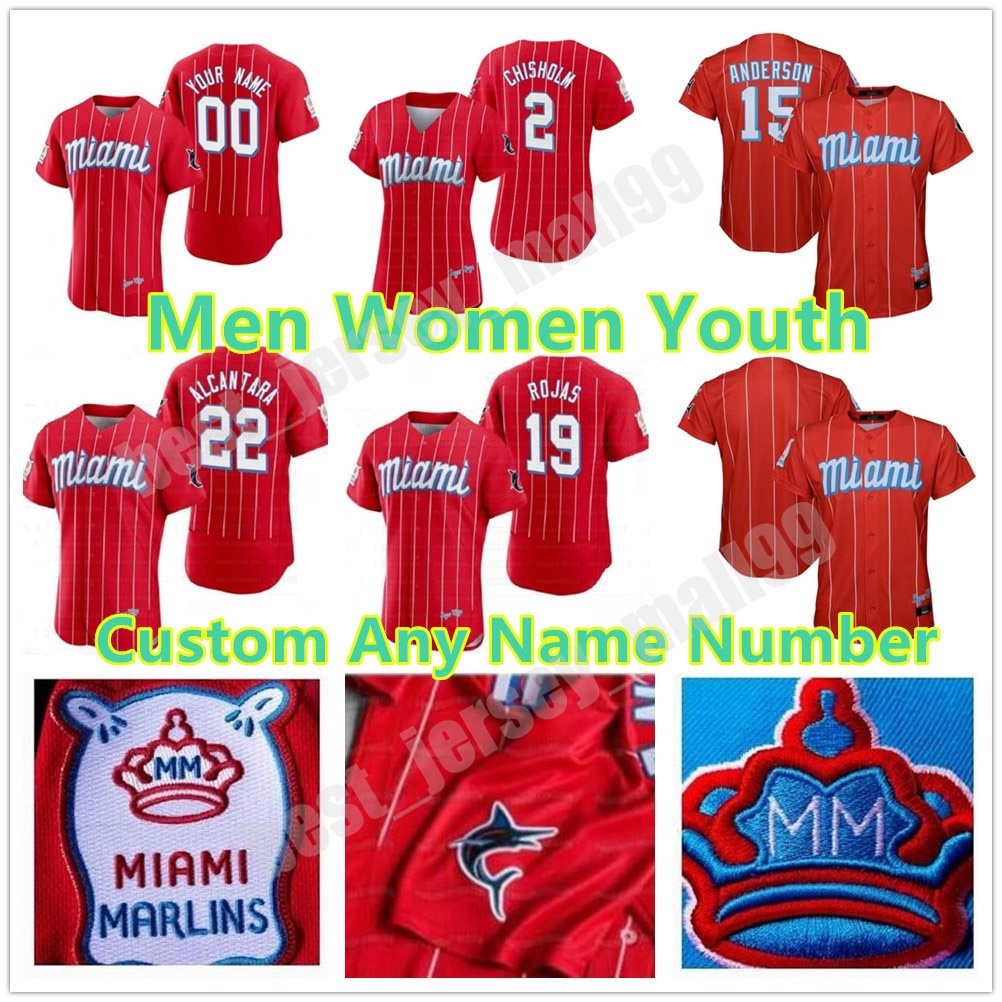 

Miami jersey 2021 City Connect Miguel Rojas Lewis Brinson Corey Dickerson Jesus Aguilar Brian Anderson Jon Berti Jazz Chisholm Isan Diaz Flo, Blue;black