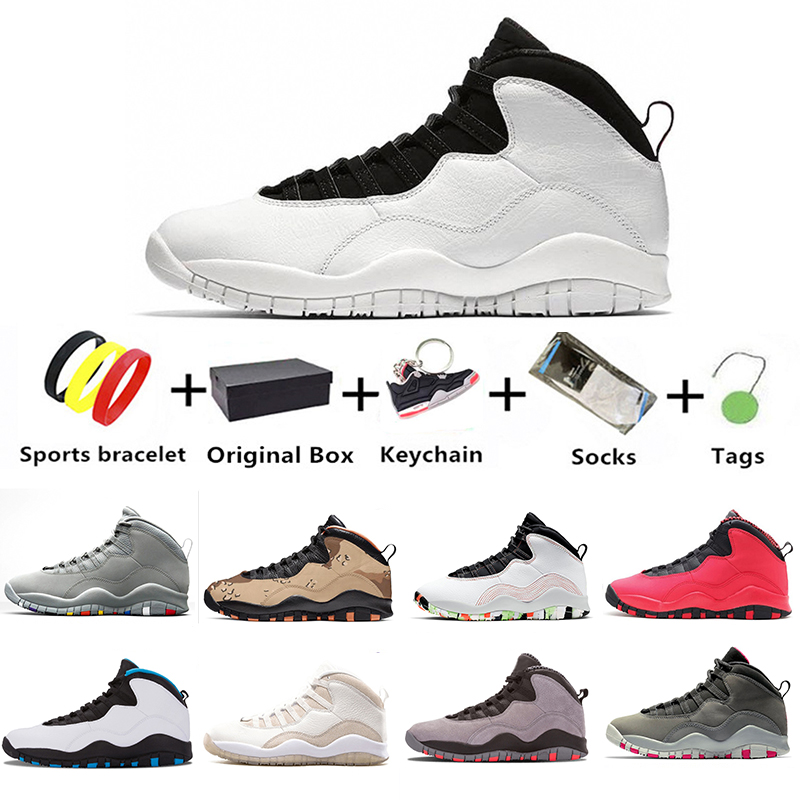 

I'm back Huarache Light Powder Blue Jumpman 10 Basketball shoes Ember Glow Camo Men Red Woodland Wings Seattle Westbrook Dark 10s mens trainers sports sneakers, Color#13