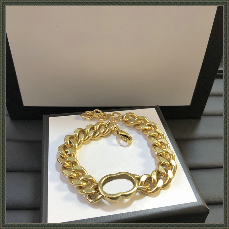 

Fashion Bracelet Link Chain Women Bracelets Letter Hand Catenary Jewelry Designers Bracelet Das Armband Orologi Golden Bracelets ShouLian