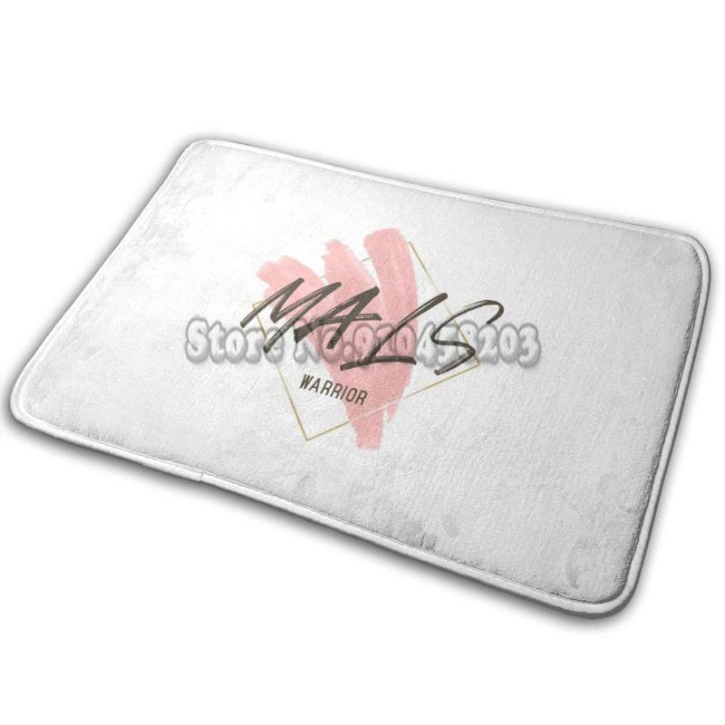 

Carpets Median Arcuate Ligament Warrior Printed Floor Rugs Front Door Mat Outdoor Mats Chronic Illness Disability Pride Strong