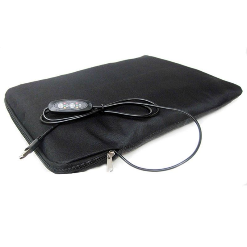 

Outdoor Pads USB Electric Heating Cushion Winter Warm Pad For Fishing Camping Picnic Anti-slip Adjustable Timing