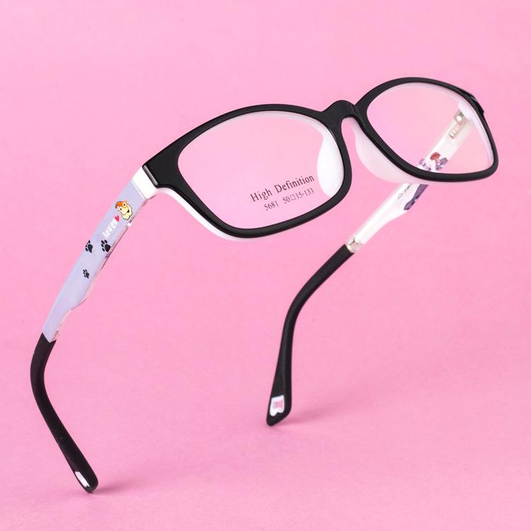 

Fashion Sunglasses Frames Healthy Silicone Children Clear Glasses Girls Boys Flexible Eyewear Kids Spectacle Child Free Case