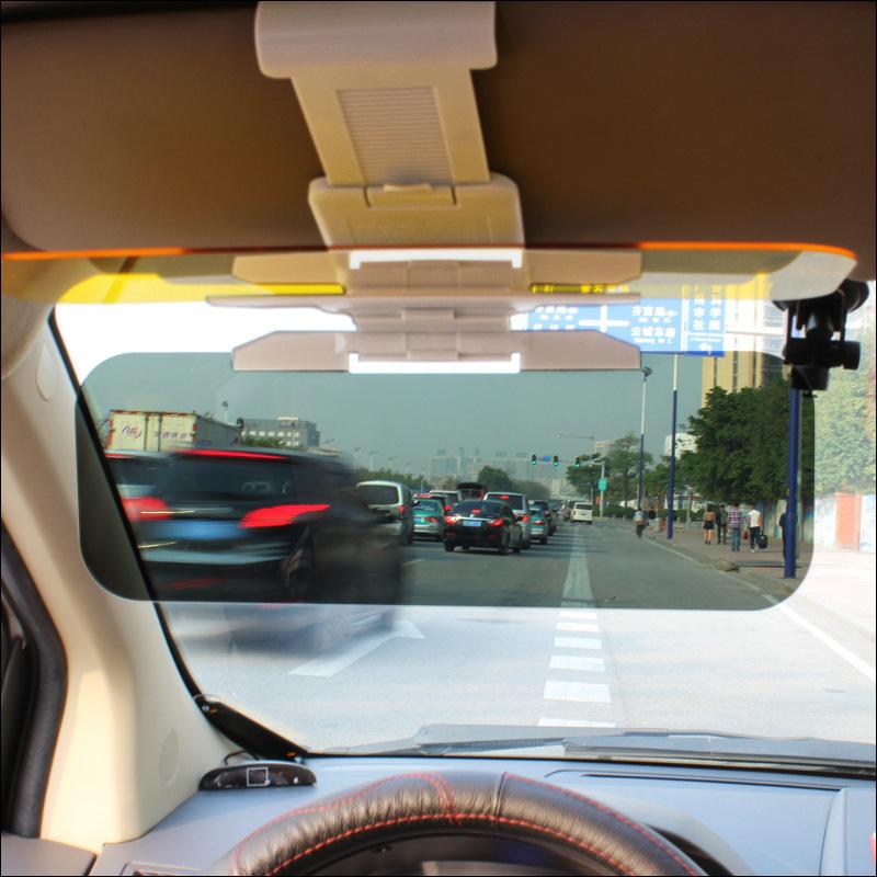 

Car Sunshade Adjustable Day Night Sun Visor 2 In 1 Anti-glare UV Shade Cover Auto Accessories Driver Goggles