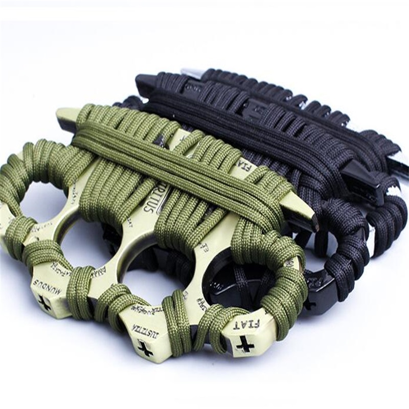 

Spades Knuckle dusters Metal alloy Brass knuckles Self Defense tool Personal Security equipment Iron fists Boxing gloves 1702 Z2