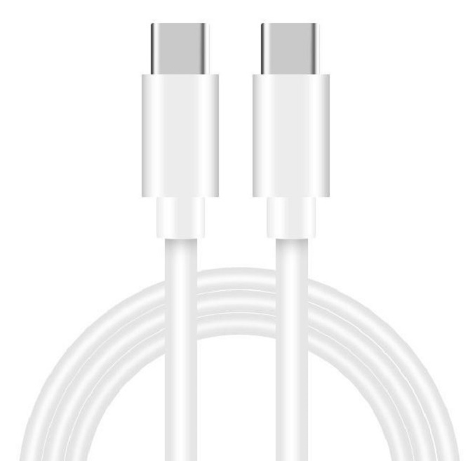 

USB Type C to USB-C Phone Cables Fast Charging Quick Charge Data PD Cable Charger For Samsung S22 S21 S20 S10 Note 10 20 Android Phones 13 12 Xiaomi Redmi Huawei OPPO Realme, White