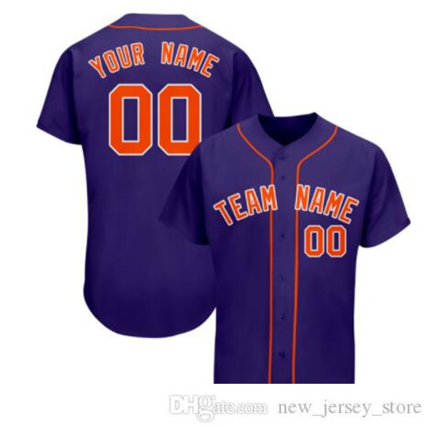 

Custom Man Baseball Jersey Embroidered Stitched Team Any Name Any Number Uniform Size S- 03