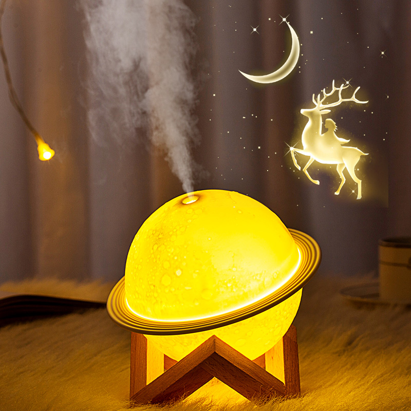 

2021 Ultrasonic Mini Air Humidifier 200ML Aroma Essential Oil Diffuser for Home Car USB Fogger Mist Maker with LED Night Lamp