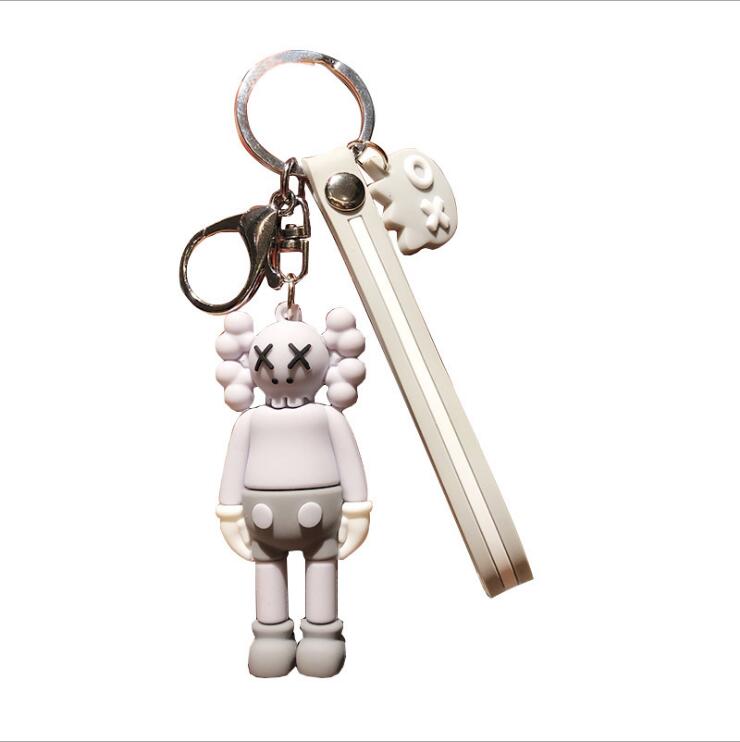 

Kaws Doll Designer Keyring Keychain New Fashion Sesame Street Key Chain Accessories PVC Action Figures Toys Bag Dolls Charms Car Rings Holder