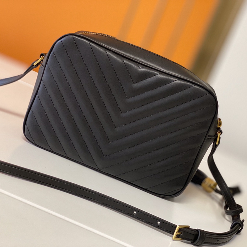 

Luxury Camera Shoulder Bag Women's Classic Fashion Top Quality Designer Calfskin Tassel Pendant Messenger Bags Size 23*16*6cm, Colour 3