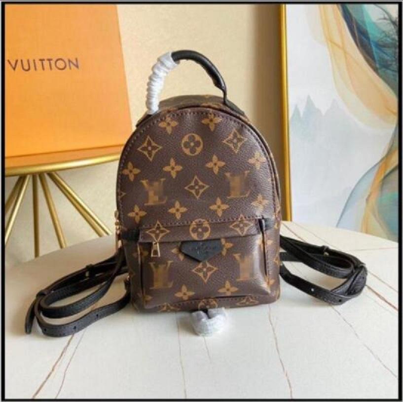 

GGLVLouisVittonYSLVUTTON PALM SPRINGS Mini Backpack Women Shcool Bag Luxury Shoulder Bag Designer Travel Messenger Bag Purse M44873