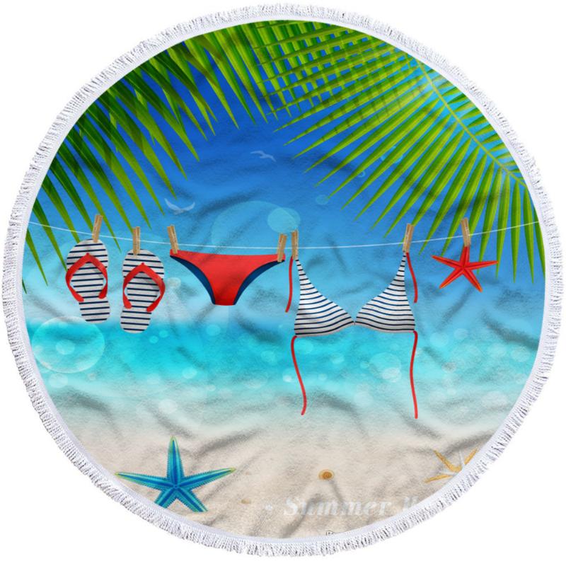 

Summer Vacation Beach Towel Shawl Outdoor Camping Picnic Mat Microfiber Bath Sauna Blanket Home Travel Yoga