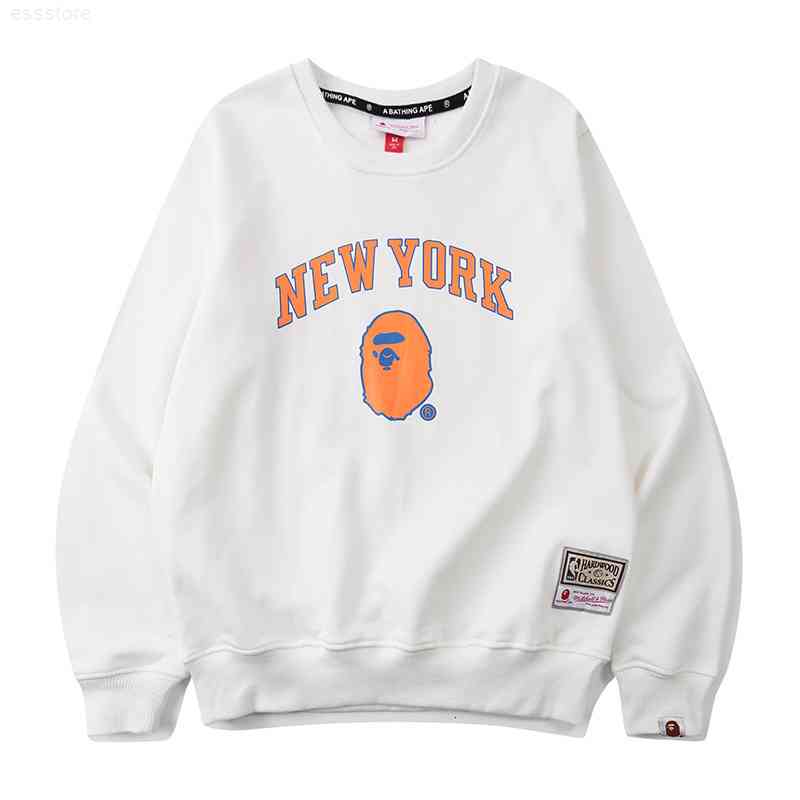 

jerseys hoodies chao brand men's and women's round neck pullover, Black