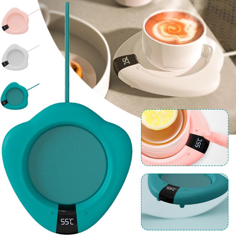 

Mugs Coffee Mug Warmer For Home Office Desk Use Electric Beverage Cup Heating Plate Cocoa Tea Water Milk 3 Temperatures