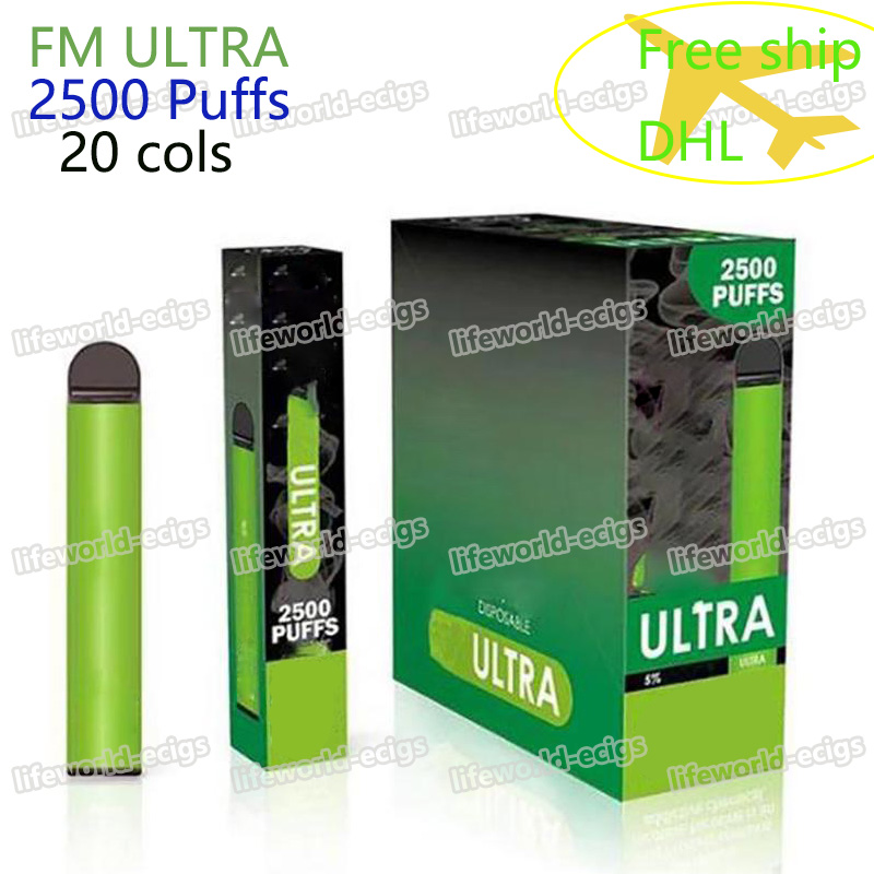 

100% Original Disposable Vape 2500 Puffs Device with security code 850mah Battery 9ml Pod Cartridge Starter Kit vs Ryse Puff xxl 1600 Bar Plus xtra