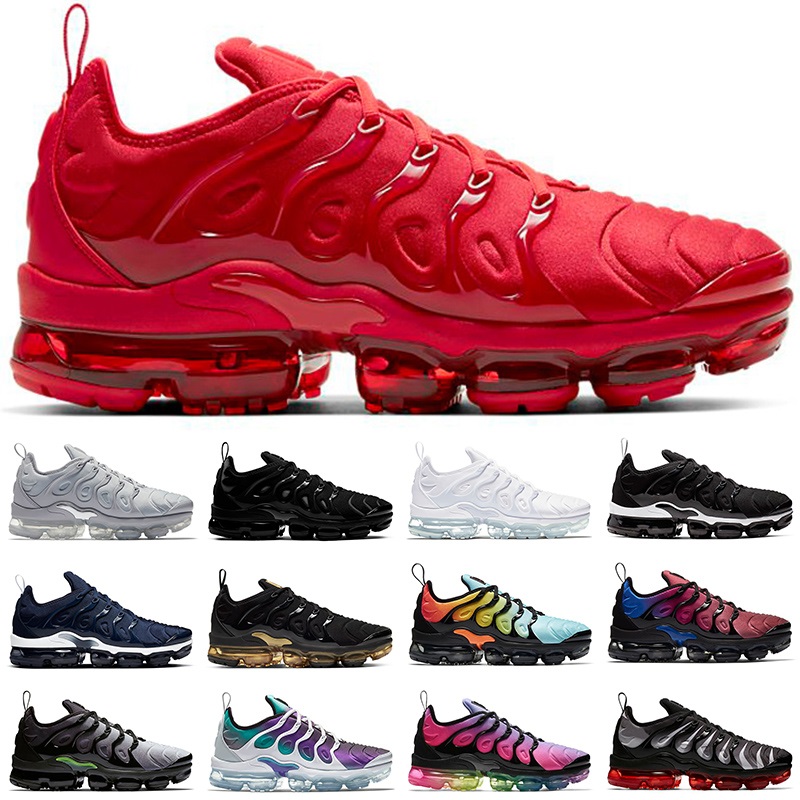 

Top Quality TN Plus Men Women Running Shoes Triple White Black DMP Gold Grape Hyper Blue Orange Mens Sneakers Sports Runners, #2 triple white 36-47