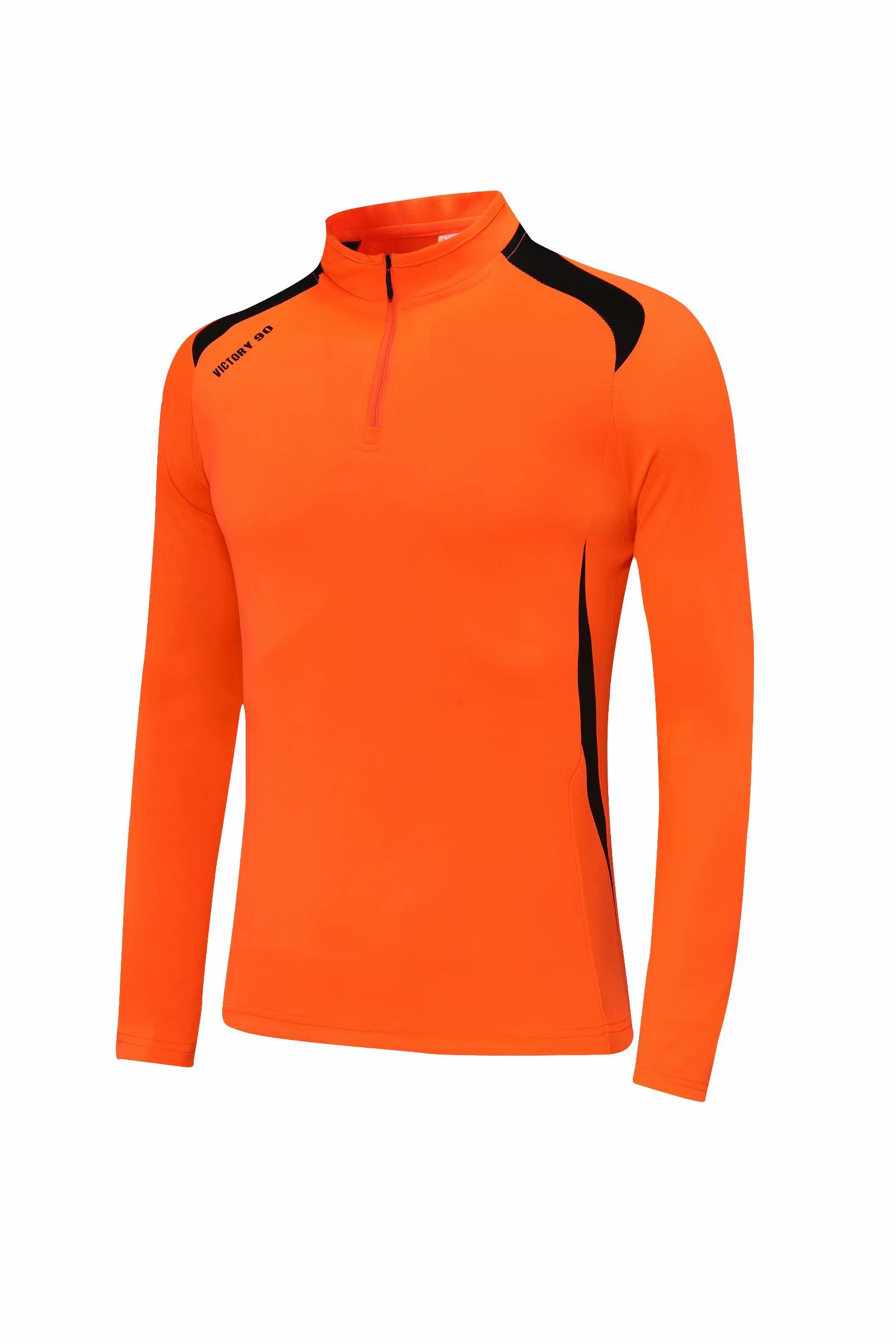 

#022 Can be customized soccer Tracksuit Track kit running jacket chandal training suits sports wear And trousers, Black