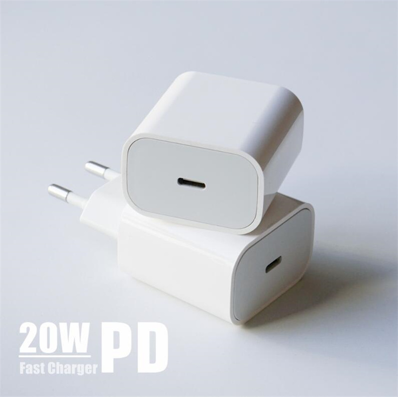 

20W PD Charger for iPhone 12 13 Pro XS Max XR 8 Fast Charging USB Type C Wall Adapter Qucik Charge 3A Compatible with Samsung Xiaomi Huawei
