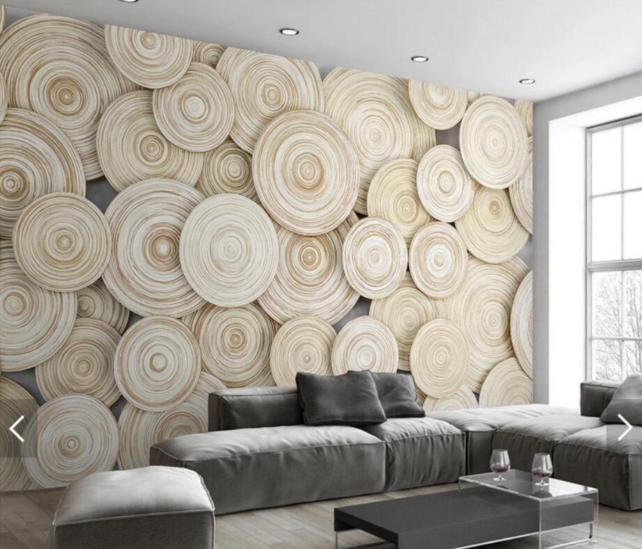 

Wallpapers Bacal Custom Wallpaper Murals Large Wall Painting Retro Nostalgic White Wood Panels Grain Mural De Parede 3D Paper, Material 5