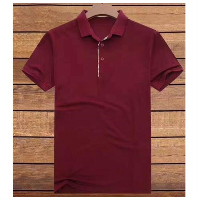 

Summer England Men Casual T-Shirts High Quality 100% Cotton Classic Polo Shirts British Sports Polos Tops Black Red Size S-3XL, White;black