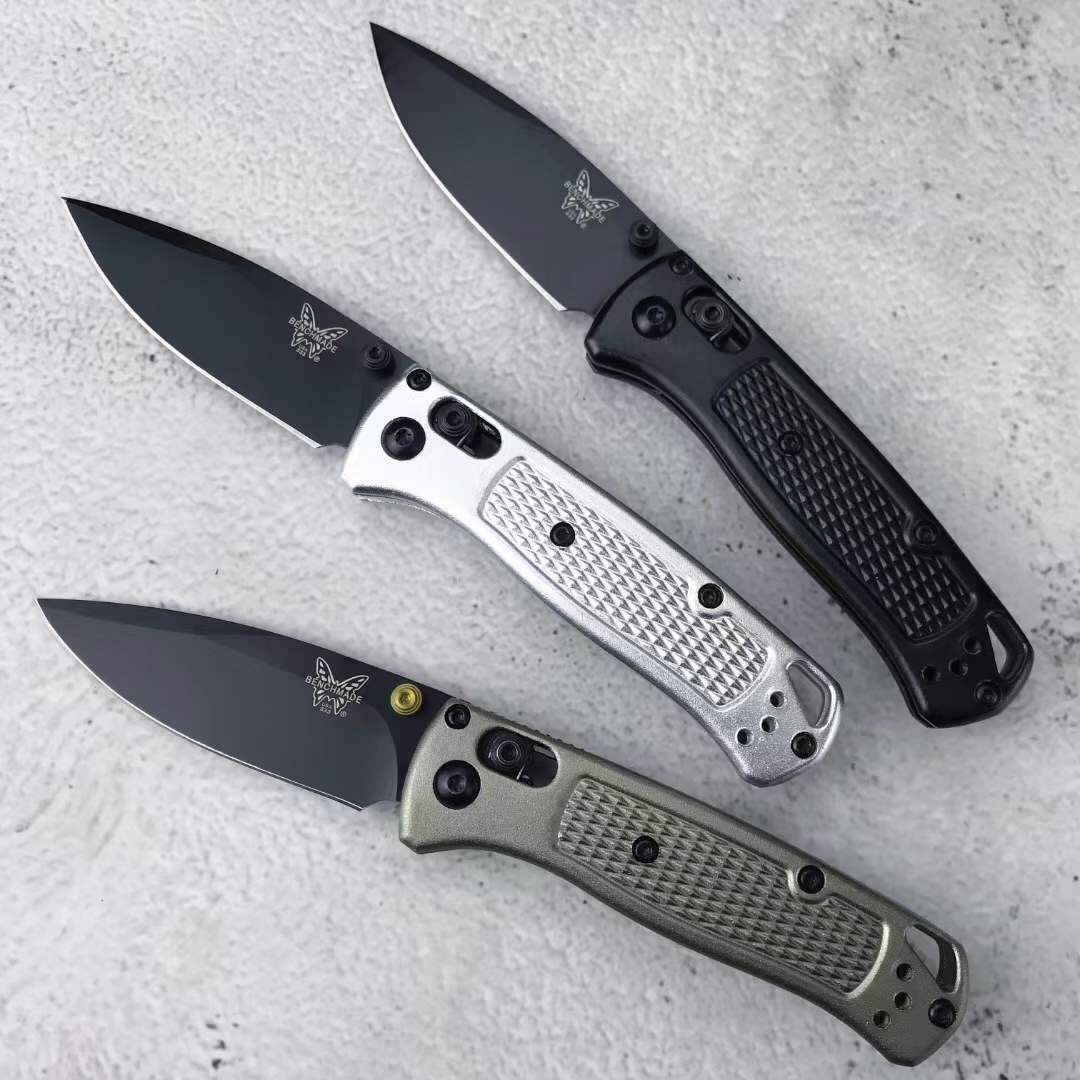 

Benchmade Mini BM535 Axis Folding Knife 2.8in 8CR13MOV Blade with Aluminum Handle Lightweight design for EDC Pocket Knives