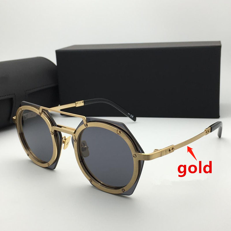 

Summer sunglasses for men and women 006 anti-ultraviolet retro plate fashion glasses random box H006