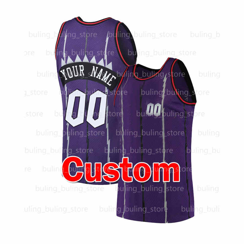 

Toronto Custom DIY Design Basketball Jerseys Mens Athletic Team Uniforms Printed & Stitched Personalized Letters and Number Size S-XXL Purple Quick Dry