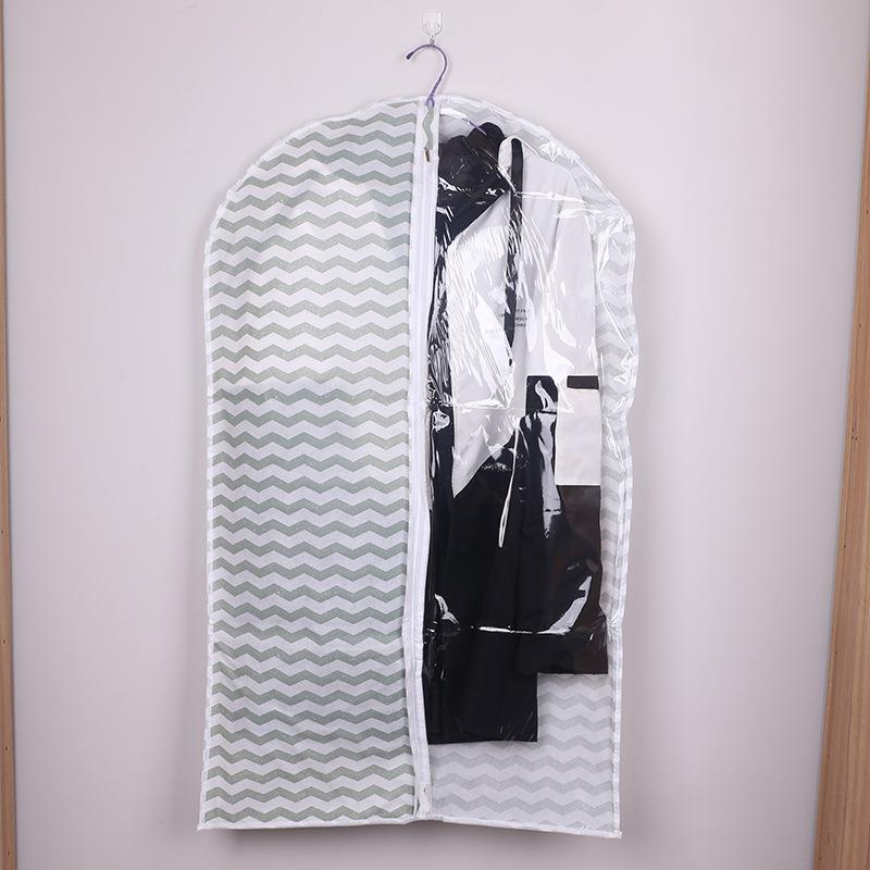

Clothing & Wardrobe Storage Clothes Dust Cover Hanging Bag Household Washable Suit Coat Spot