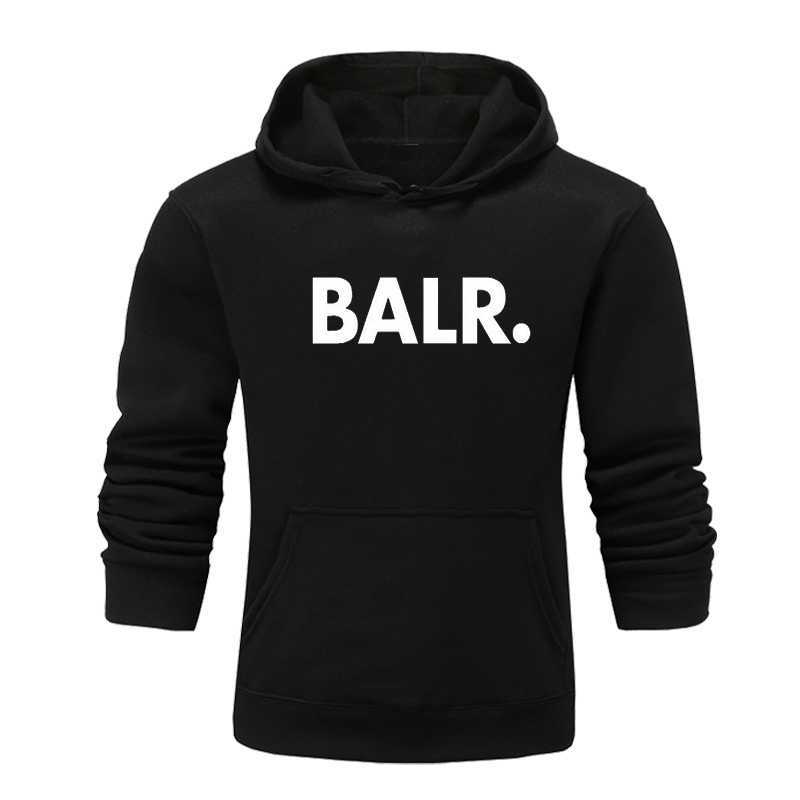 

Harajuku top punk, moda urbana, balr. Sudadera capucha para hombre, con estampado, Gray