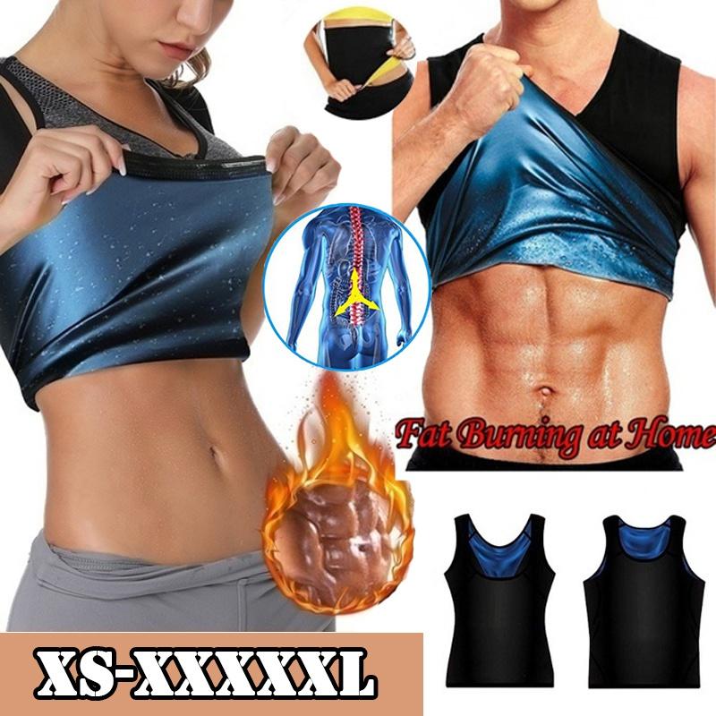 

Yoga Outfit Women Men Waist Trainer Sweat Vest Slimming Shirt Sauna Tank Top For Weight Loss