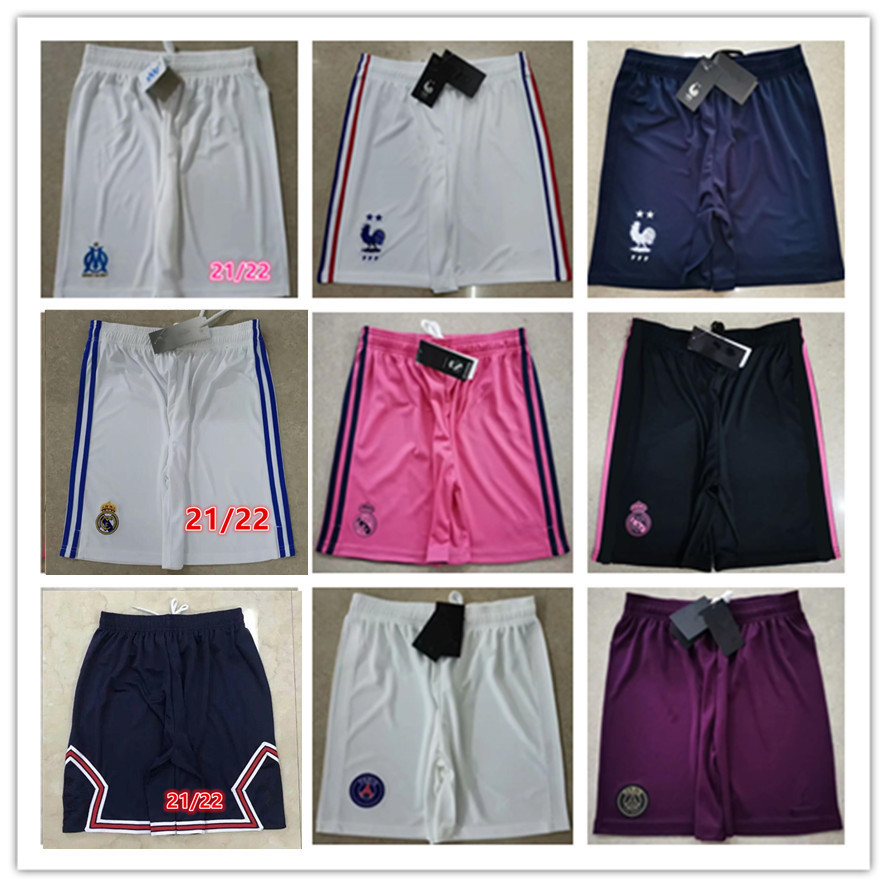 

Top thai quality 2021 2022 adult mens soccer Shorts jerseys football jersey pour hommes sales size S-2XL, Black;red