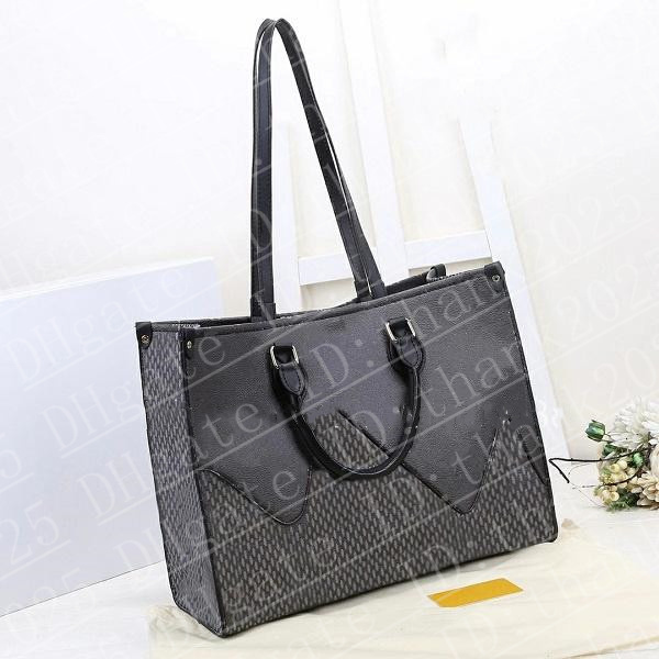 

Women Luxurys Designers Handbags Ladies Tote Shopping Bags Hot Selling Handbag Fashion Onthego Classic Letter Purse 41cm On The Go 1701