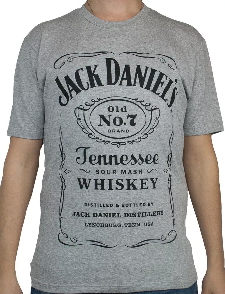 

T-Shirt Grey Jack Daniel' 100% Official Product, Mainly pictures